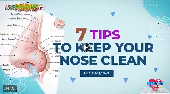 7 tips to keep your nose clean - Health Tips | Lovetoons TV